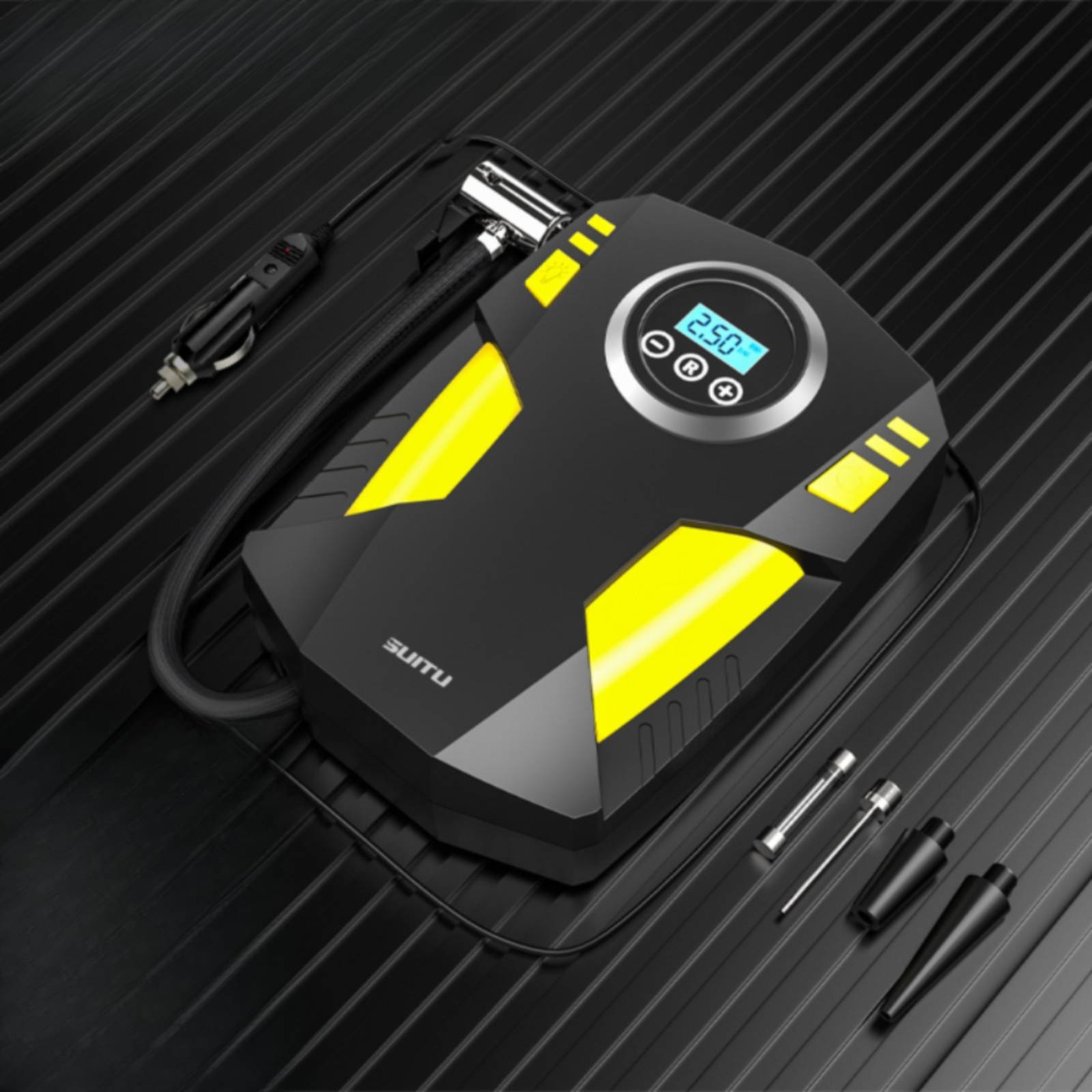 Portable Air Compressor with P - đánh giá và giá Air Compressor Mini