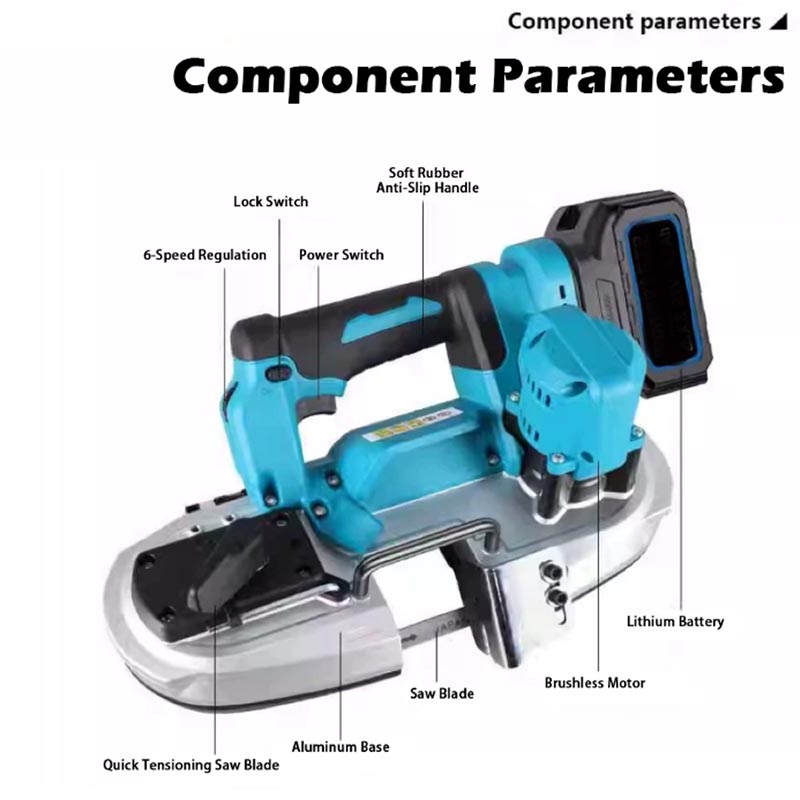 490W Portable Brushless Band S - đánh giá và giá Power Tools Portable