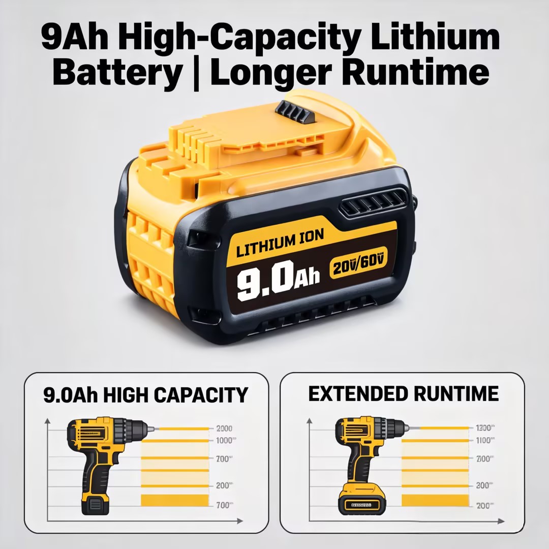 9/12/15Ah DCB609 20v 60v Max L - đánh giá và giá Power Tools Dewalt