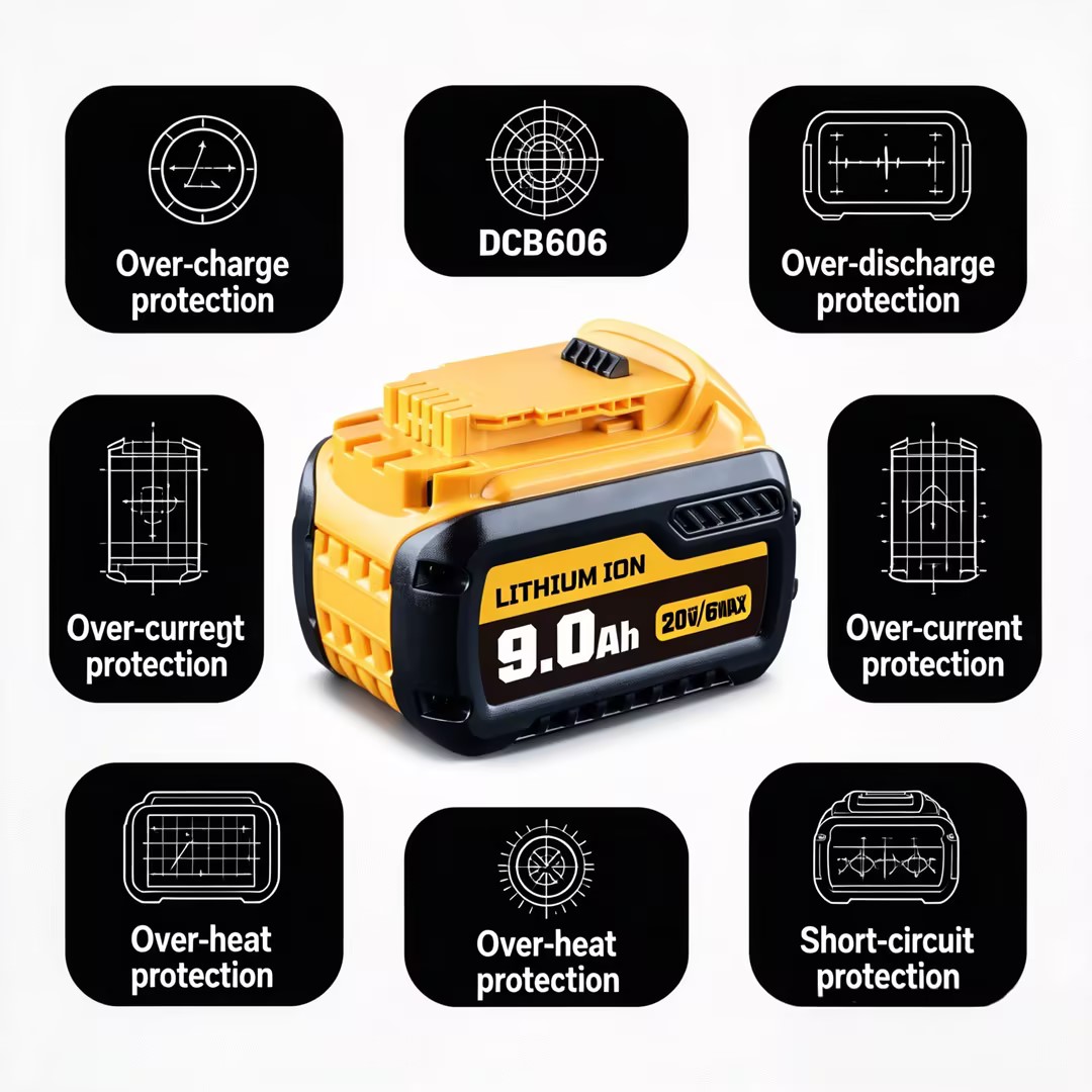 9/12/15Ah DCB609 20v 60v Max L - đánh giá và giá Power Tools Dewalt