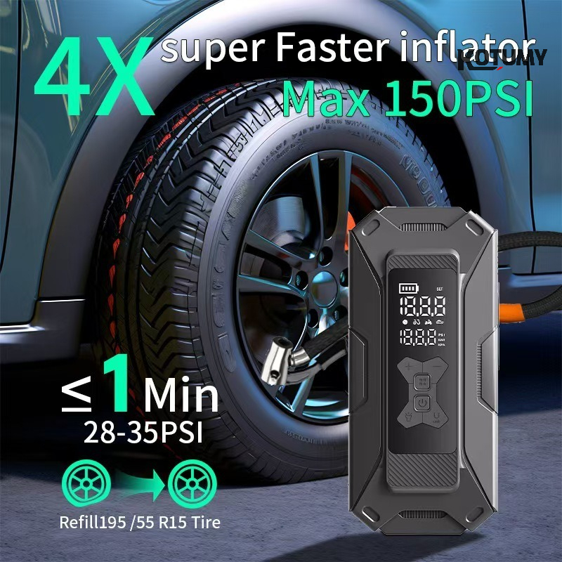 Mini Wireless Air Compressor A - đánh giá và giá Air Compressor Mini