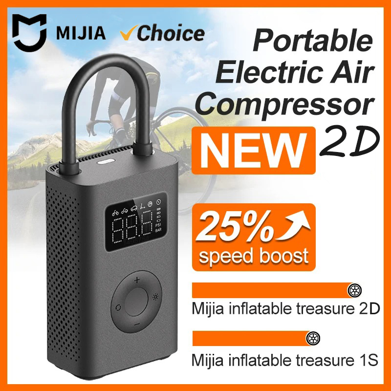 Original MIJIA Air Pump 2D 25% - đánh giá và giá Air Compressor Mini