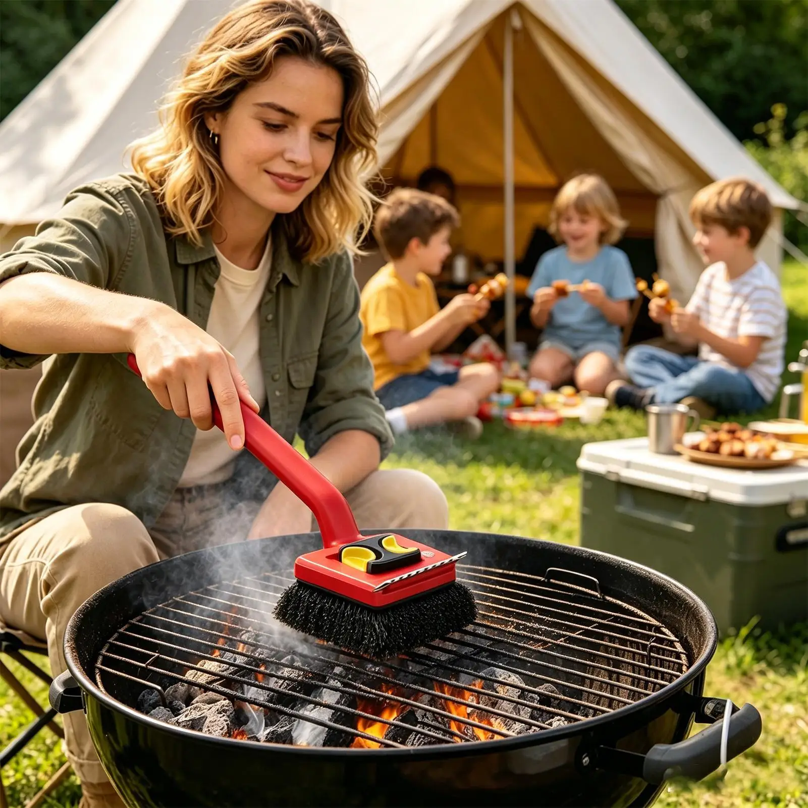Long Handle Electric Grill Bru - đánh giá và giá Power Tools Use