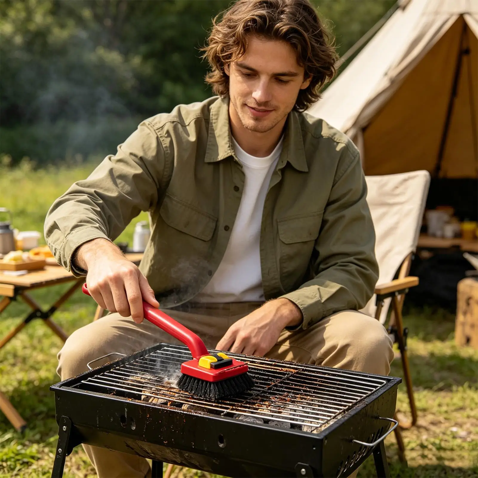 Long Handle Electric Grill Bru - đánh giá và giá Power Tools Use