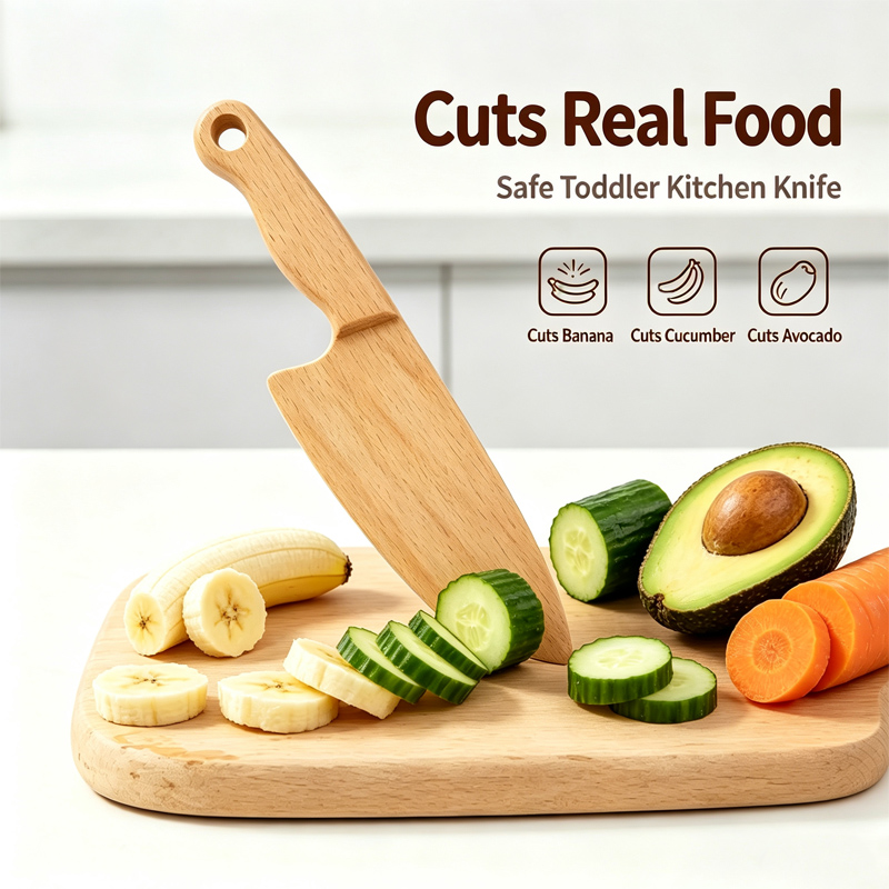 Wooden Kids Knife for Cooking  - đánh giá và giá Power Tools Kids