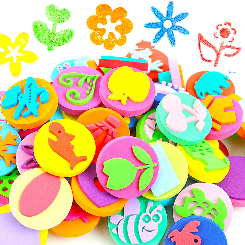 6Pcs/bag Foam Stamps for Paint - đánh giá và giá Power Tools Kids