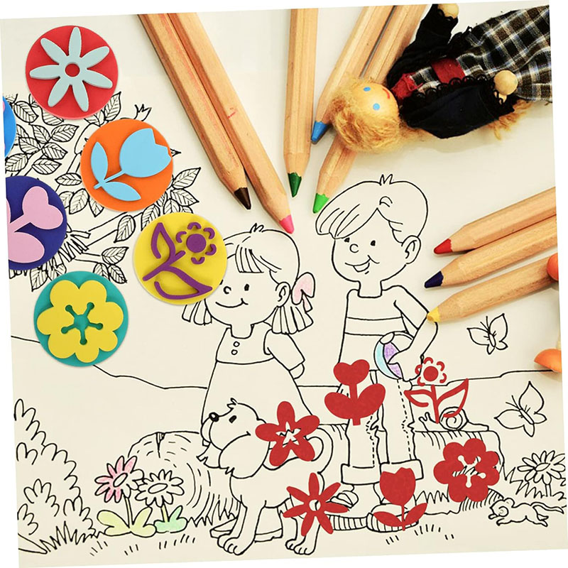 6Pcs/bag Foam Stamps for Paint - đánh giá và giá Power Tools Kids