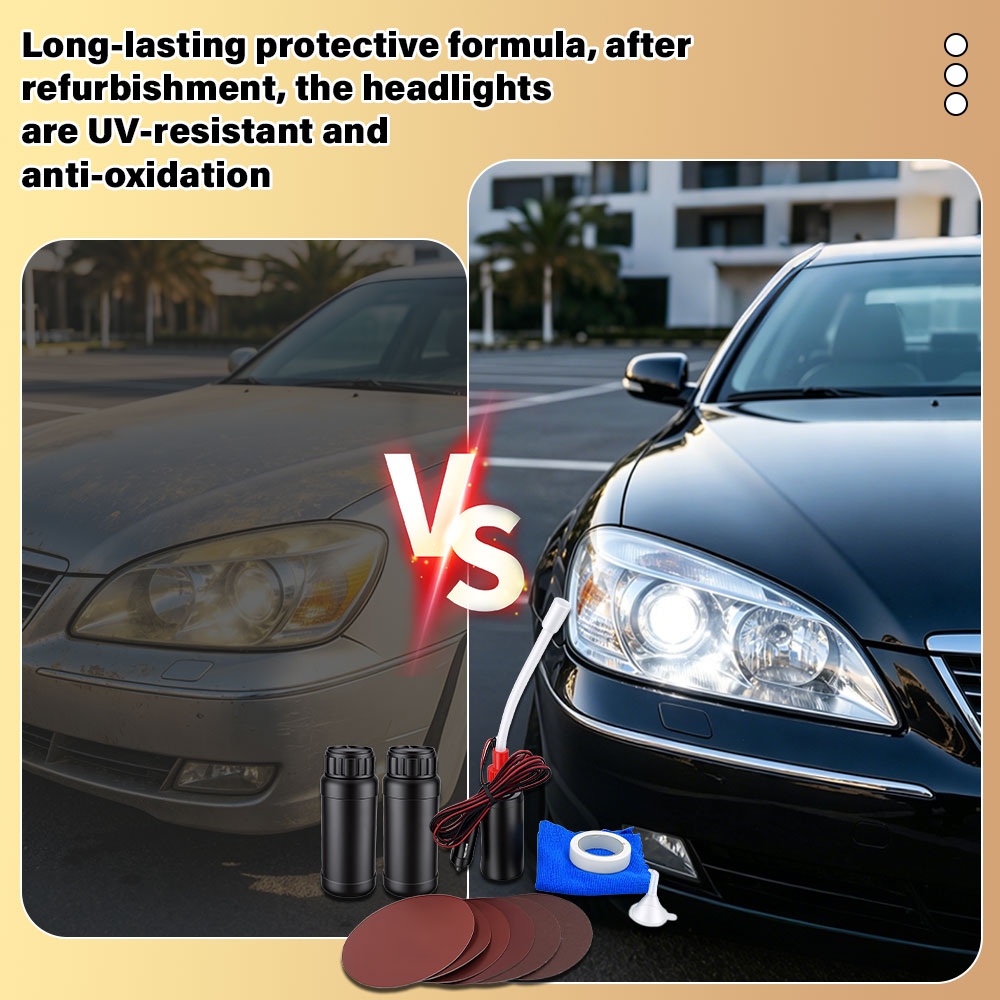 Car Headlight Lens Restoration - đánh giá và giá Power Tools Yellow