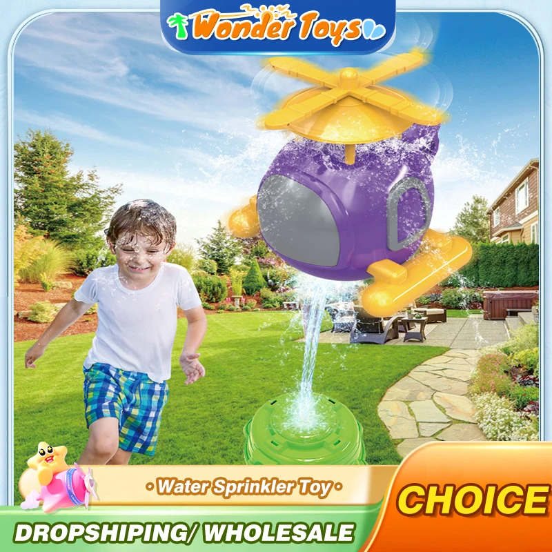 Helicopter Sprinkler Water Toy - đánh giá và giá Power Tools Kids